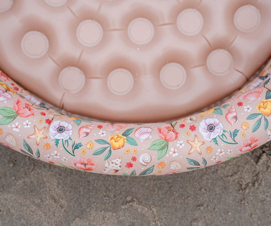 Filibabba Ocean Blossom Παιδική Στρογγυλή Πισίνα PVC 43lt Φουσκωτή Ροζ