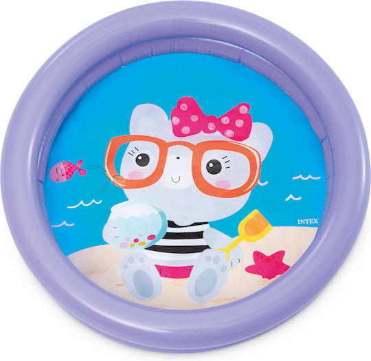 Intex My First Pool Детски Кръгъл Надуваем Басейн 61x15см Кит Кит