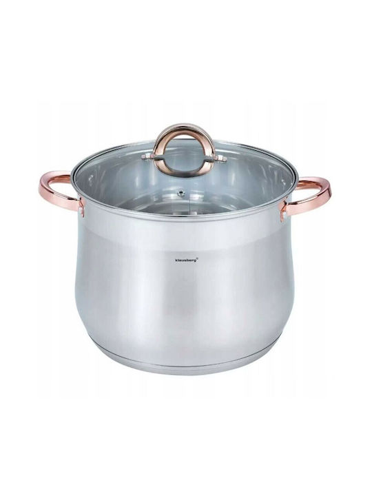 Klausberg Deep Stainless Steel Pot 18.7lt / 32cm