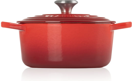 Le Creuset Cerise Βαθιά Κατσαρόλα από Μαντέμι 6.7lt / 28cm