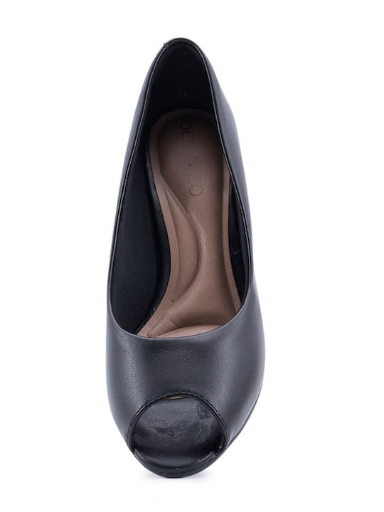 Black Medium Heels