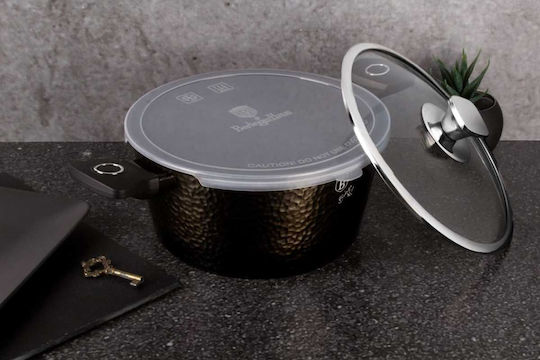 Berlinger Haus Primal Gloss Deep Pot made of Aluminum 4.1lt / 24cm