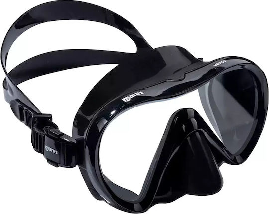 Mares Μάσκα Θαλάσσης Σιλικόνης Vento Black