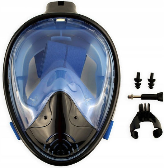 Master Trizand Tauchmaske Vollgesicht Schwarze