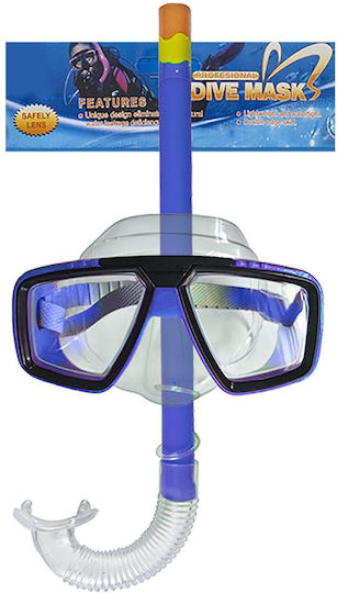 Summertiempo Kinder Tauchmaske mit Schnorchel Rote