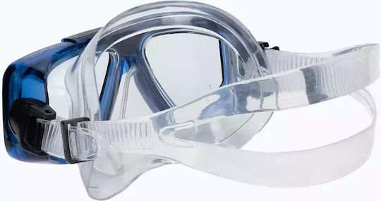 Mares Star Fish Diving Mask Transparent Blue