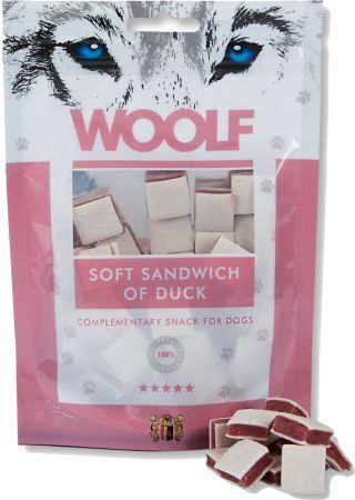 Woolf Sandwich Λιχουδιά Σκύλου χωρίς Σιτηρά & Γλουτένη με Πάπια 100gr