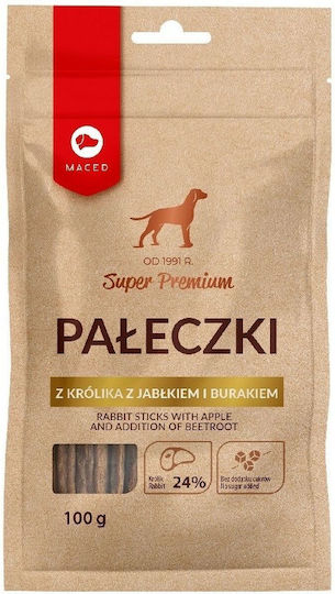 Maced Λιχουδιές σε Stick Σκύλου Μικρόσωμων Φυλών χωρίς Γλουτένη με Κουνέλι 100gr