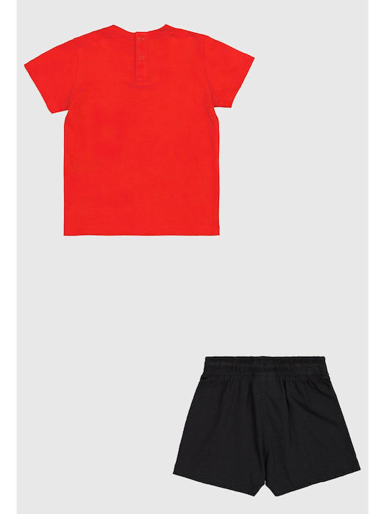 Champion Kinderbekleidungssets Rot mit Mantel 2 Stück
