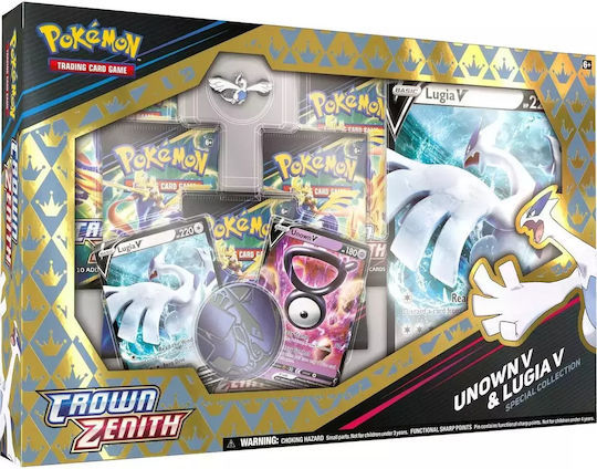 Pokemon Unown V & Lugia V Специална Колекция Крален Зенит