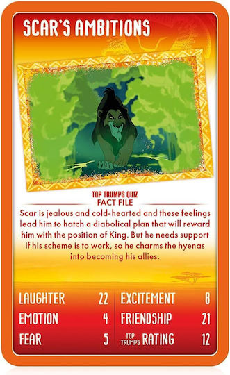Winning Moves Top Trumps Lion King (EN)