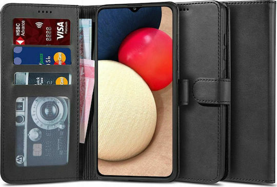 Tech-Protect Brieftasche Synthetisches Leder / Silikon Schwarz (Redmi Note 10 Pro)