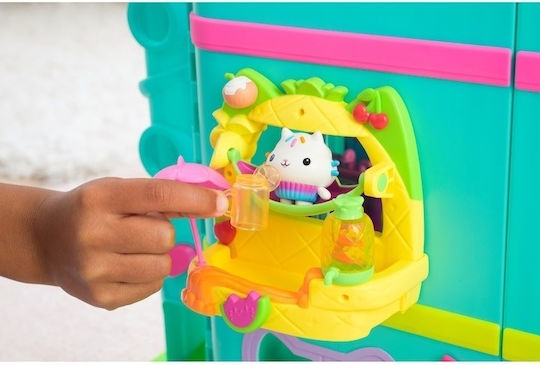 Spin Master Gabby's Dollhouse Cakey's Fruit Smoothie Party Balcony for Ages 3 Plus