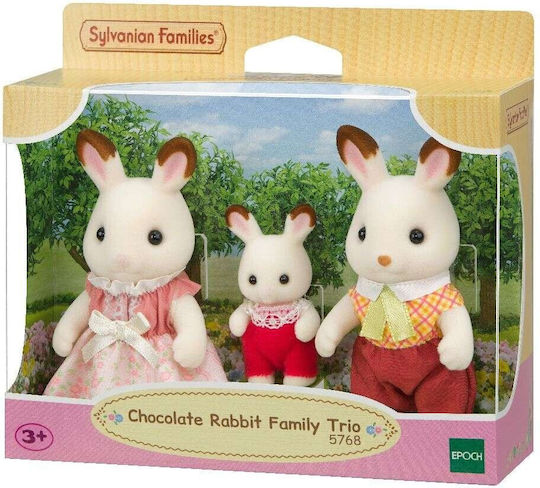 Epoch Toys Rabbit Family Sylvanian Families για 3+ Ετών