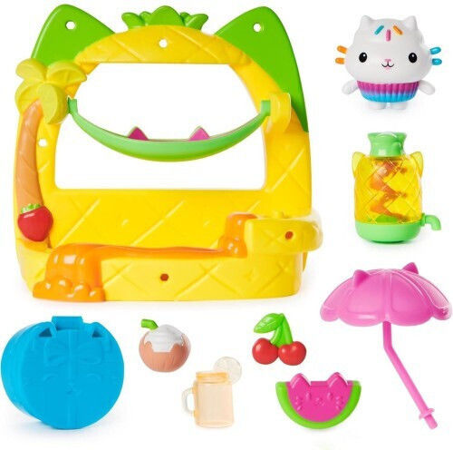 Spin Master Gabbys Dollhouse Cat-Errific Celebration Pandy Paws Dreamy Lookout Balcony Set for Ages 3+