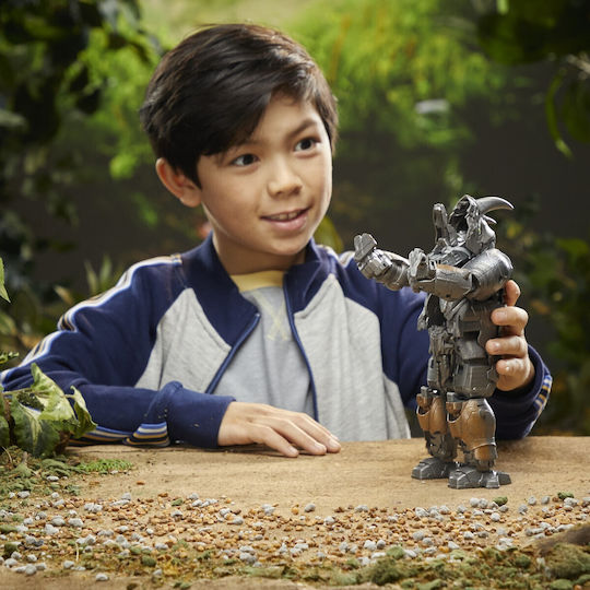 Action Figure Rise of The Beasts - Smash Changers Rhinox Transformers for 6+ years old Years