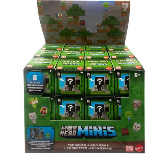 Action Figure Mob Head Wolf Minecraft