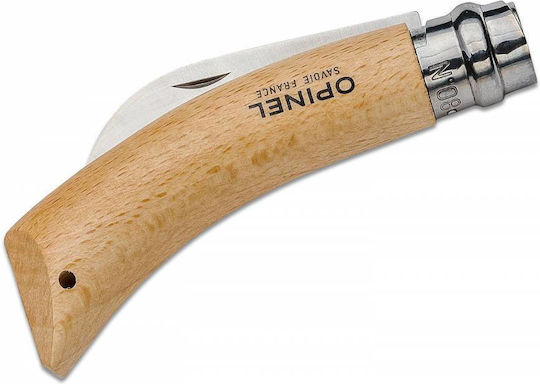 Opinel Νο.08 Garden Σουγιάς Καφέ