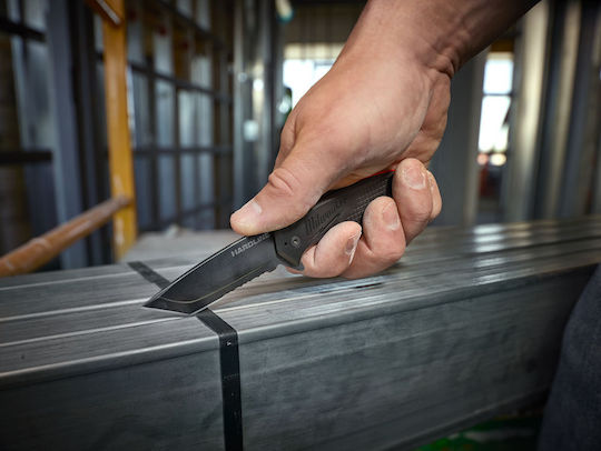 Milwaukee Hardline Serrated Σουγιάς Μαύρος