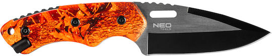 Neo Tools Μαχαίρι Επιβίωσης Καφέ σε Θήκη