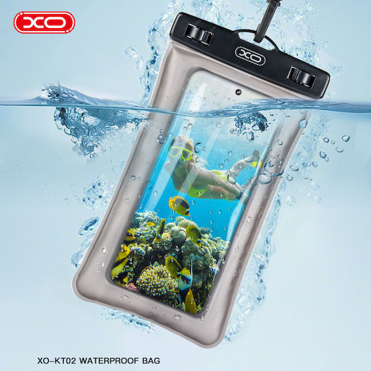 XO Kt02 Pvc Waterproof Case up to 7" Black 16.011.0056