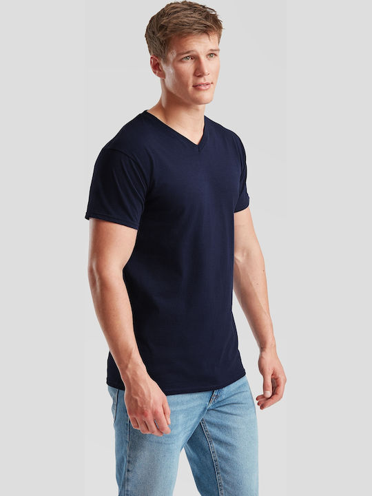 Fruit of the Loom Valueweight Мъжка рекламна тениска Deep Navy
