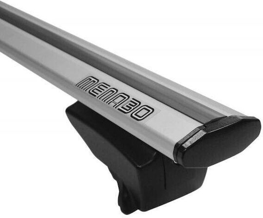 Menabo Lince Silver XL Roof Bars Peugeot 308 Station Wagon 2014+