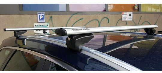 Menabo Lince Silver XL Roof Bars Peugeot 308 Station Wagon 2014+
