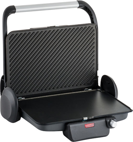 Gruppe T38 Sandwichmaker Grill mit Abnehmbaren Platten 1800W Schwarz
