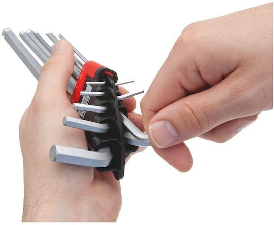Wurth Set 9 Allen Wrenches L Zebra
