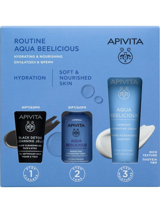 Apivita Routine Aqua Beelicious Комплект за грижа за кожата за Хидратация Apivita Routine Aqua Beelicious Комплект за грижа за кожата за Хидратация