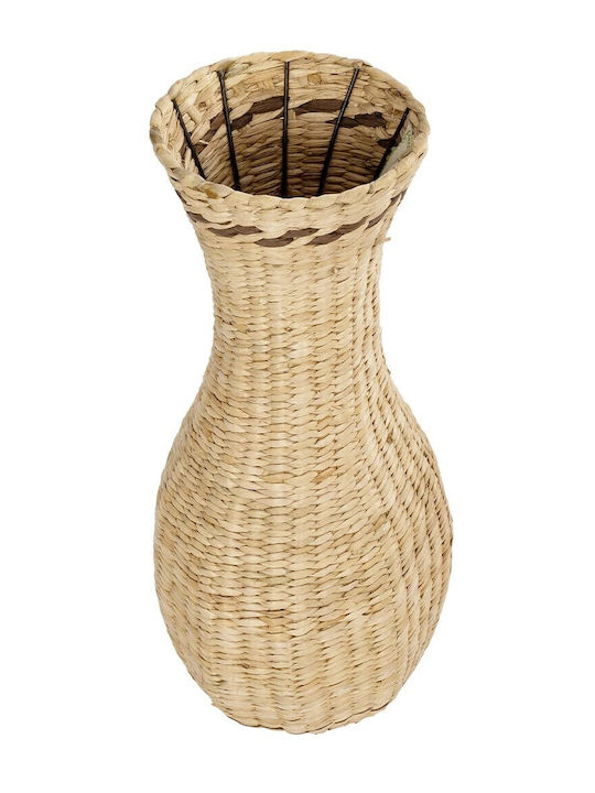 GloboStar Monaco Κασπώ Rattan Μπεζ 29x29x60εκ.