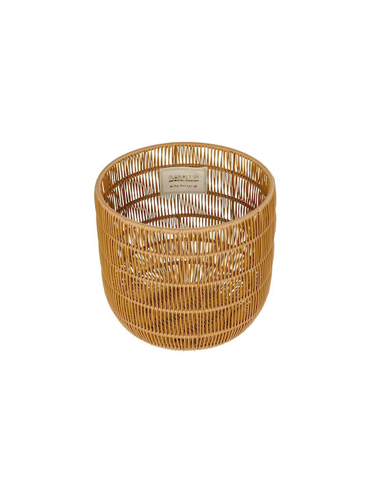 GloboStar Dakota Κασπώ Rattan Μπεζ 33x33x33εκ.