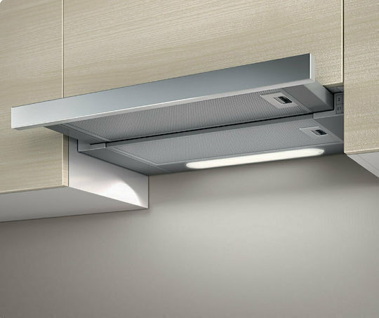 Elica Elite 14 Lux Grix/a/60 Συρόμενος Απορροφητήρας 60cm Inox