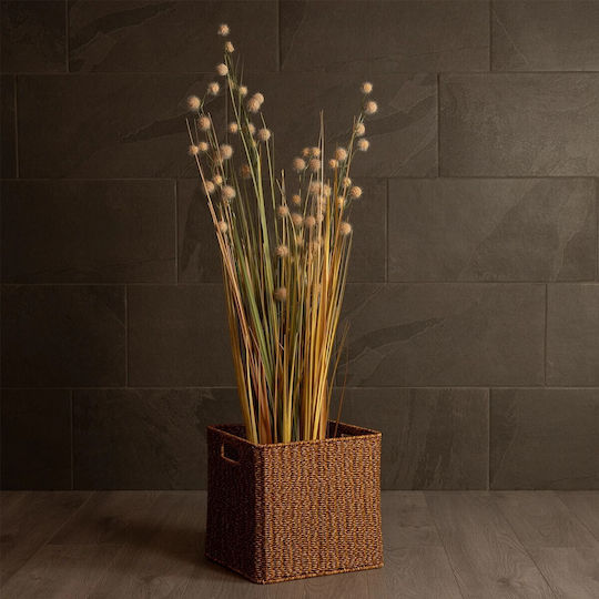 GloboStar Siena Κασπώ Rattan Μπεζ 32x28x30εκ.