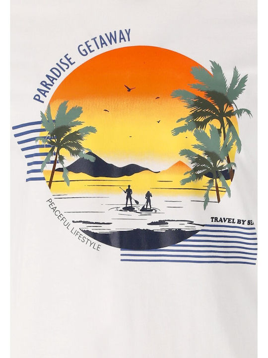 Sportliches T-Shirt White