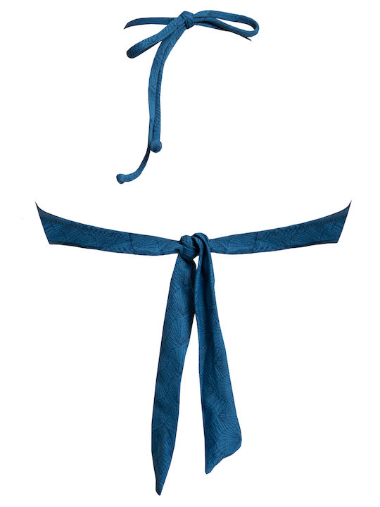 Thoe Strapless Bikini Top Ocean Azul