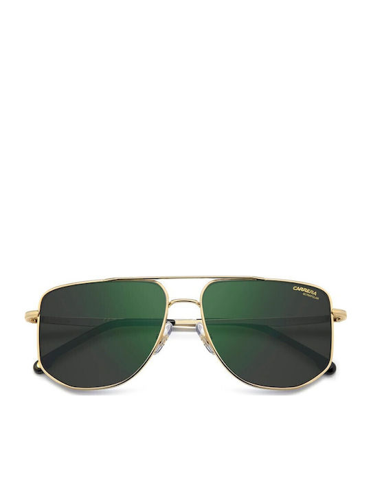 Carrera Men's Sunglasses with Gold Metallic Frame and Grey Lenses 355/S RHL/Q3