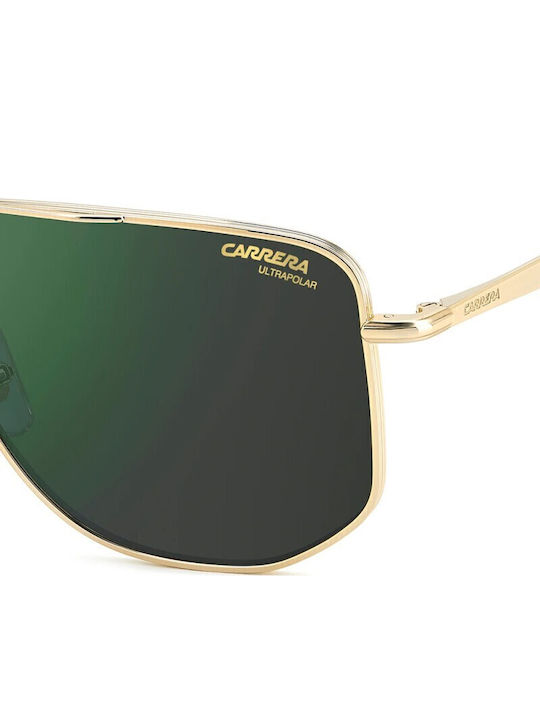 Carrera Men's Sunglasses with Gold Metallic Frame and Grey Lenses 355/S RHL/Q3
