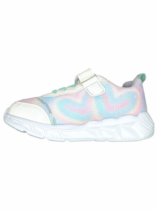Kids Sneakers Anatomic with Scratch & Lights Pink