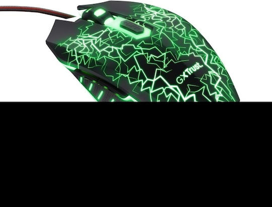 Trust 24752 Mouse Pad & Gaming Gaming Maus 4000 DPI Schwarz