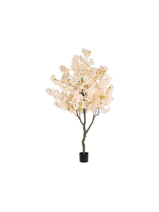 Globostar Artificial Garden Salmon Cherry Blossom Tree 20680 Τεχνητό Διακοσμητικό Δέντρο Απαλό Ροζ Άνθος Κερασιάς Υ200cm