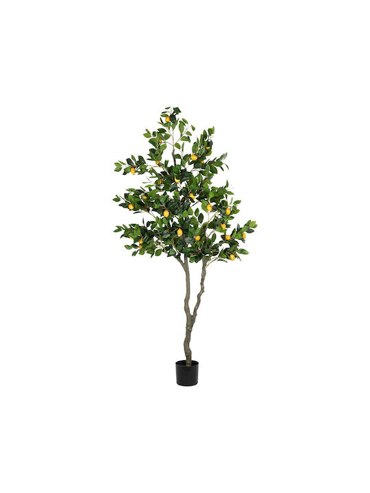 Globostar Arbore de Lămâi Artificial 21106 Arbore de Lămâi Decorativ Artificial H200cm