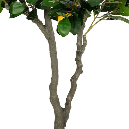 Globostar Arbore de Lămâi Artificial 21106 Arbore de Lămâi Decorativ Artificial H200cm