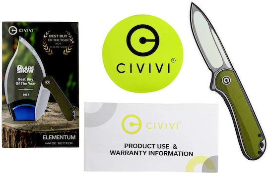 Civivi Vision FG Satin Джобно Ножче