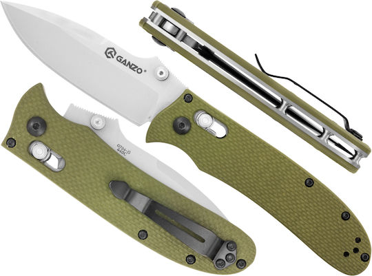 Ganzo Taschenmesser Grün