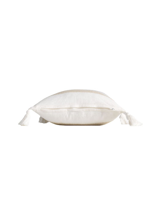 Douceur d'Intérieur Sofa Cushion Iliade Douceur Made from 100% Cotton Grey 1608224 40x40cm
