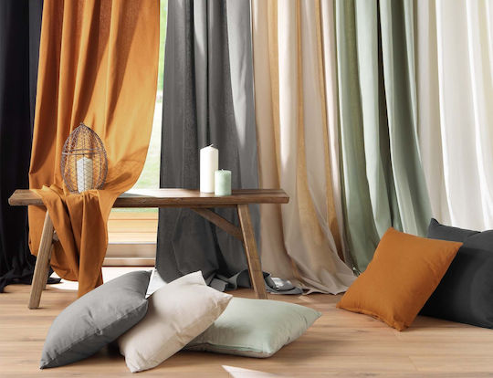 Douceur d'Intérieur Μαξιλάρι Καναπέ Twily Linen 45x45εκ.