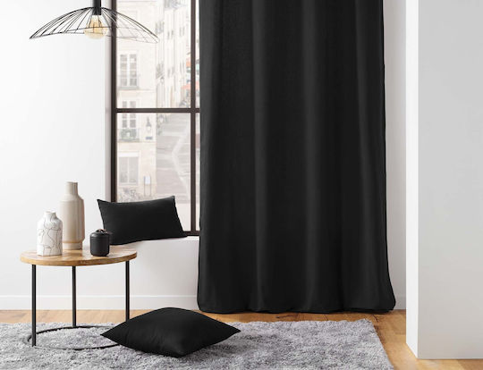 Douceur d'Intérieur Μαξιλάρι Καναπέ Twily Black 30x50εκ.
