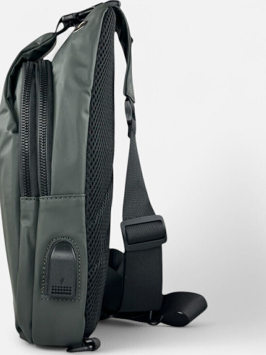 Herrentasche Sling Khaki